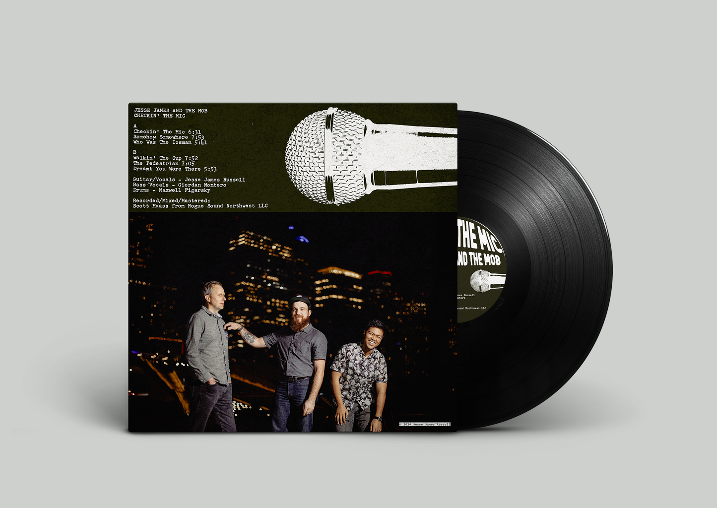 12" LP Checkin' the Mic - PREORDER