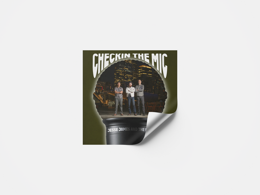 Checkin' The Mic - Sticker